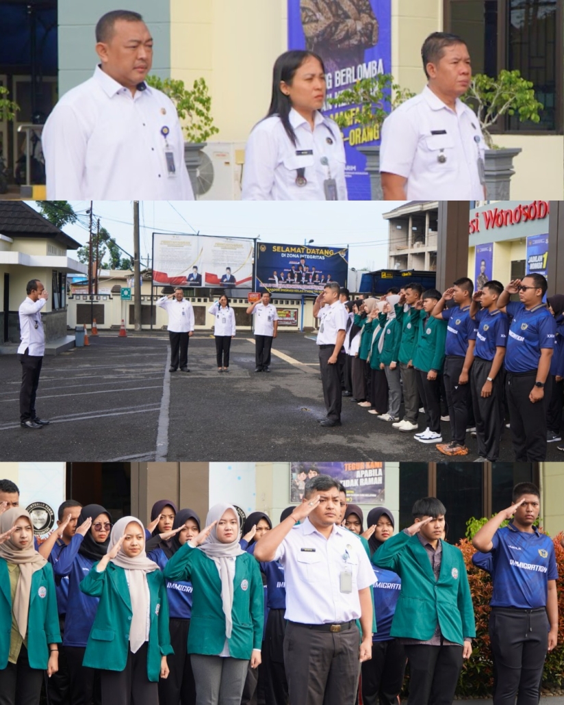 Apel Pagi Kantor Imigrasi Kelas II Non TPI Wonosobo